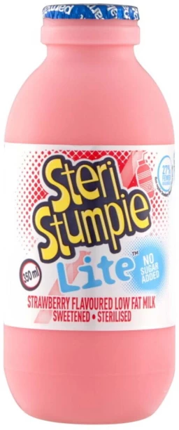 Steri Stumpie Flavoured Low Fat Milk, Strawberry Flavour