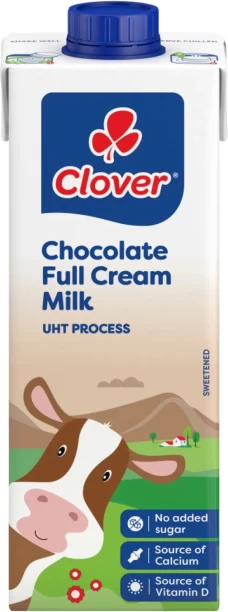 Clover Full Cream Milk, Chocolate Flavour