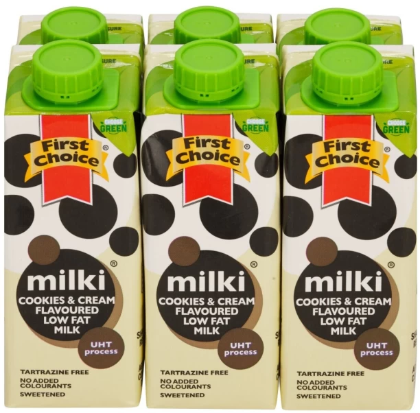 First Choice Milki Cookies And Cream Milk, Cookies and Creme Flavour