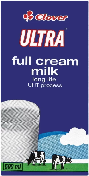 Clover Ultra Uht Full Cream Milk