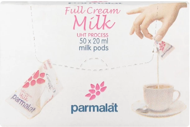 Parmalat Milk Pods Full Cream, Plain Flavour