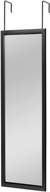 Volamor Professional Over the Door Hanging Mirror - Black - 35x140cm Decorative Mirror