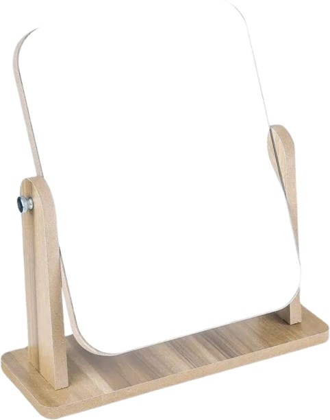 Generic Sd919-4 - 25x28cm Cosmetic Mirror With Base Shadow Box Mirror