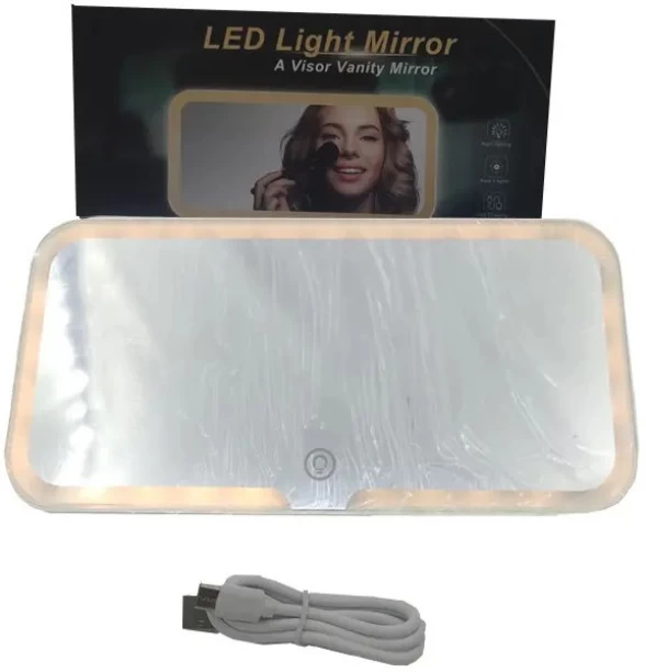 GENERIC EN-27 Car Sun Visor Makeup Mirror Lighted Mirror