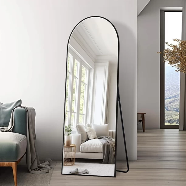 Lumi Gold 42 x 152 Full-Length Floor Mirror Decorative Mirror