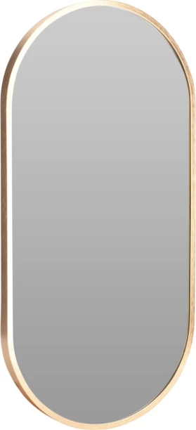 Generic Mirror | Aluminium | 30x60cm | Gold Decorative Mirror