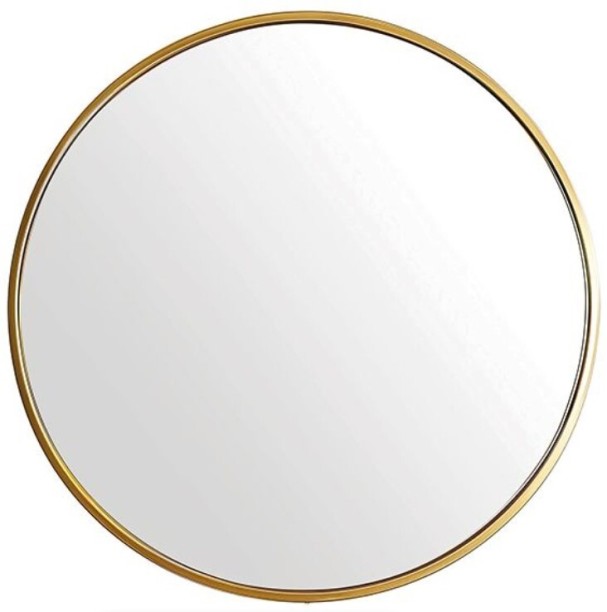 AK ROUND WALL MIRROR GOLD Decorative Mirror