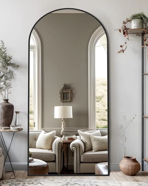 Generic 160*50cm Black Mirror Decorative Mirror