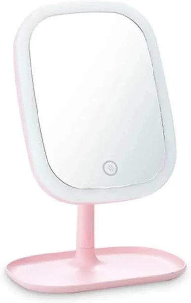 Perfect Dealz Makeup Mirror with Portable Vanity Base Lighted Mirror