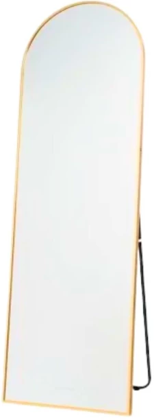 Muett Gold Arch Standing Decorative Mirror