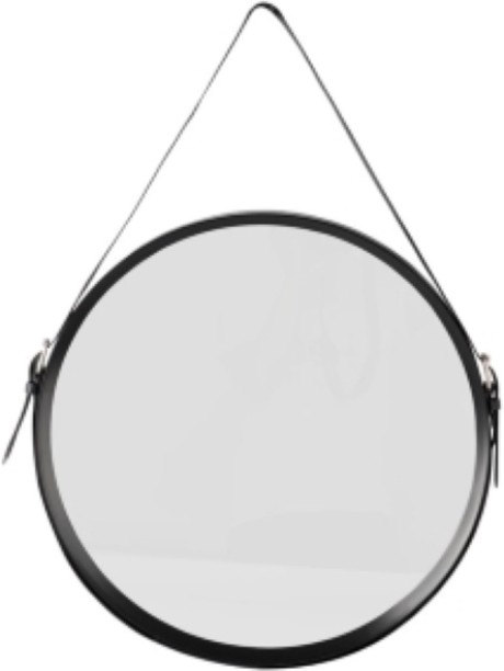 oma Design House Round Rope Mirror - Black (510mm) Decorative Mirror