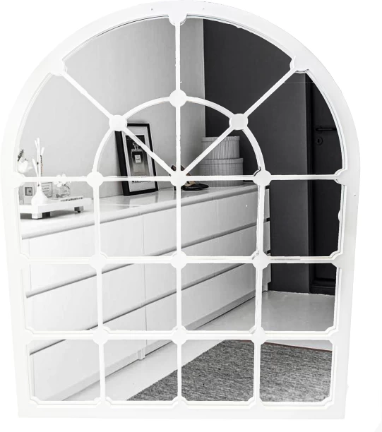 WOODLY ARECHED WALL MIRROR Decorative Mirror