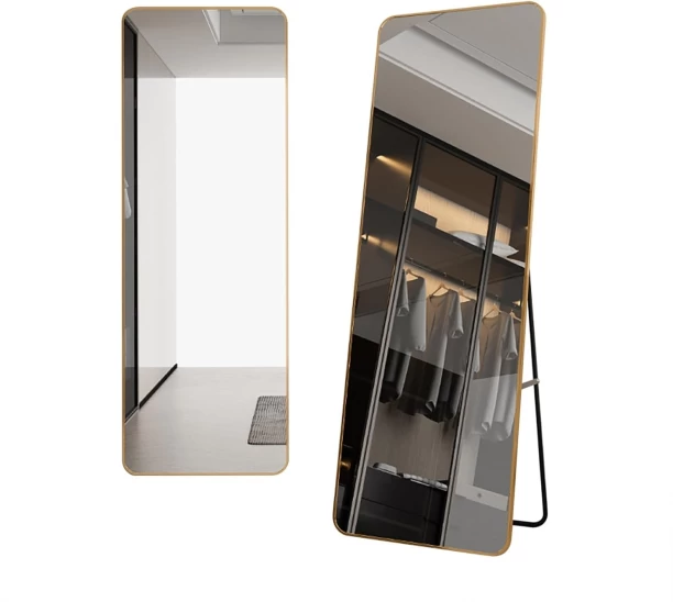 Generic Full Length 2-Way Wall Mounted & Standing Mirror Decorative Mirror