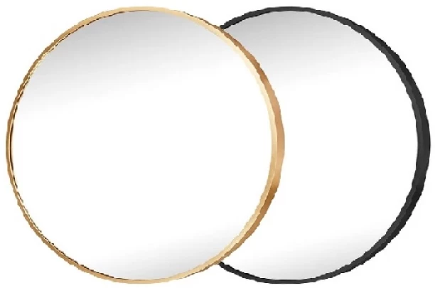 Woodly Round Wall Mounted 80 cm Bathroom Mirror