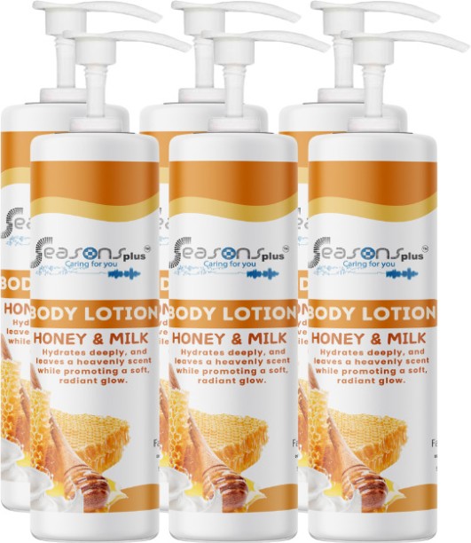 seasons plus BODY LOTION HONEY AND MILK