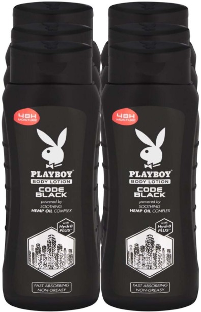 Playboy Code Black Body Lotion
