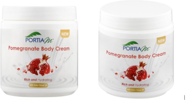 Portia M Body Cream Tissue Oil Pomegranate