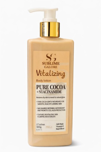 Sublime galore Vitalizing Body Lotion – Pure Cocoa & Niacinamide