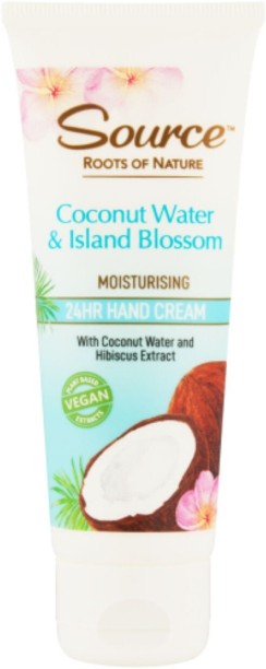 Source 3 x Hand Cream Coconut Water & Island Blossom