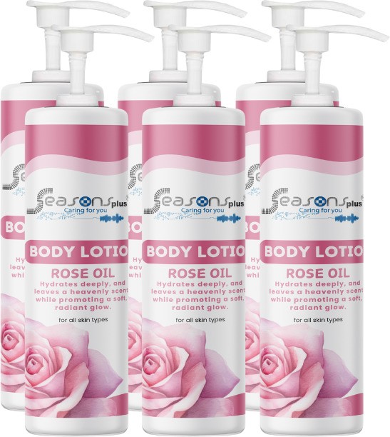 seasons plus BODY LOTION ROSE OIL