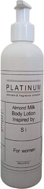 Platinum Skincare & Cosmetics 250ml Inspired by Si Almond Milk Body Lotion