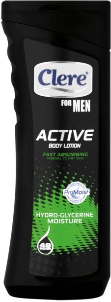 Clere Men Active Body Lotion