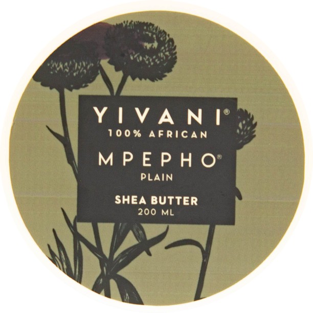 Yivani Mpepho Shea Butter - Plain