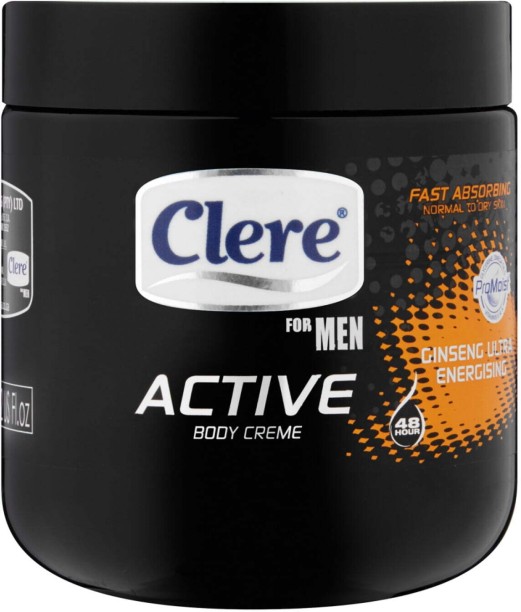 Clere Men Active Body Cream