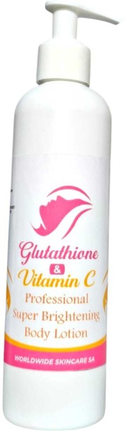 Worlwide skincare Professional super brightening glow body lotion