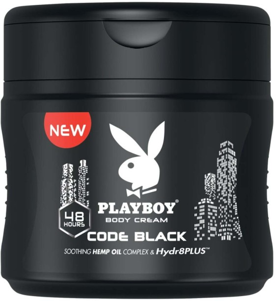 Playboy Code Black Body Cream