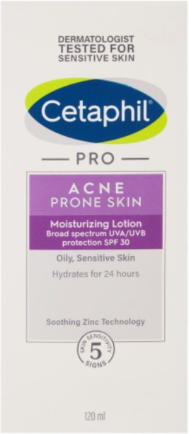 Cetaphil Pro Acne Prone Skin Moisturizing Lotion 120ml