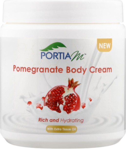 Portia M Body Cream Tissue Oil Pomegranate