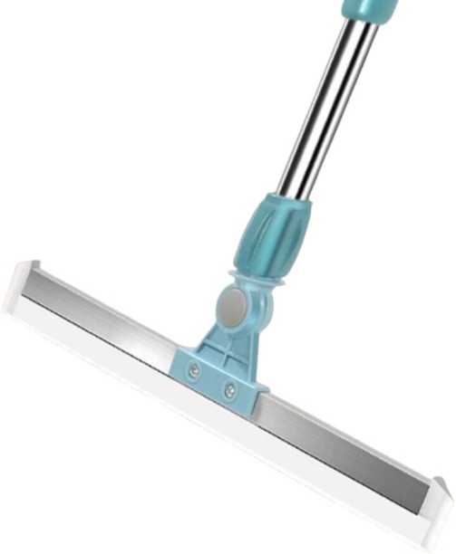 WOODLY 2-in-1 Magic Silicone Broom and Floor Scraper – Multi-Purpose Bathroom Wiper and Sweeper for Floors, Tiles, and Windows Wipes