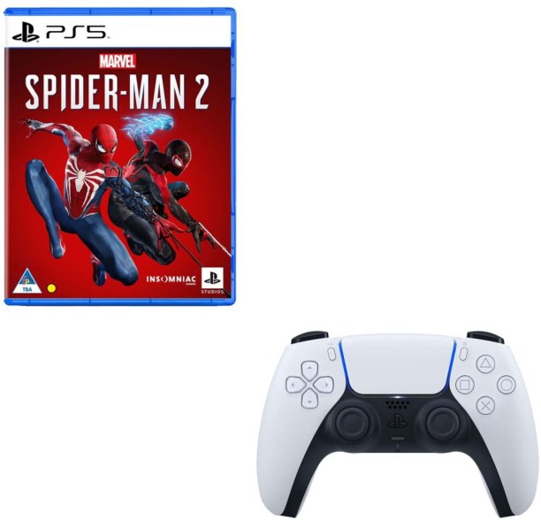 PlayStation PS5 DSS Bundle Marvels Spiderman 3 Wireless Gamepad