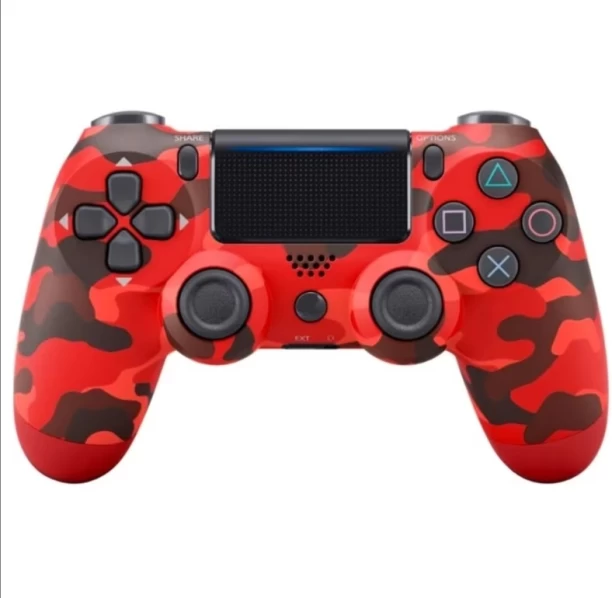 DW Double shock 4 PlayStation 4 Wireless Controller: Generic (PS4) Numeric Red  Motion Controller