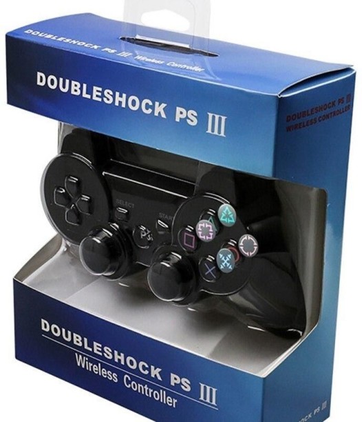 Online Oasis Double Shock PS 3 Wireless Controller Black PB  Motion Controller
