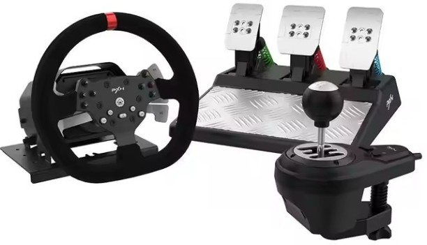 Twolikealot PXN V10 900 Degree Steering Wheel & Shifter  Motion Controller
