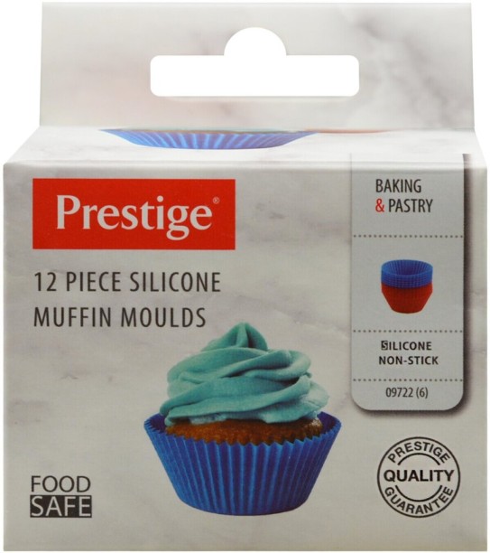 Prestige Large Silicone Cupcake/Muffin Mould 12