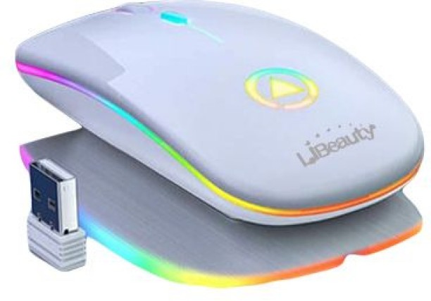 jozi trade Wireless LED Rechargeable Mouse Wired