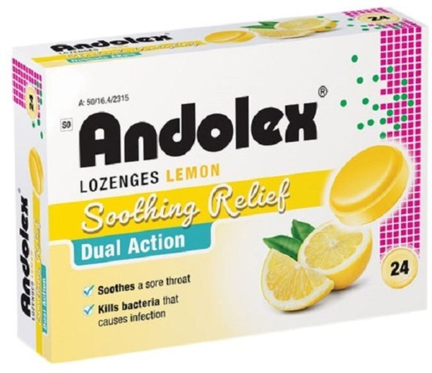 Andolex Soothing Relief Dual Action - Lemon