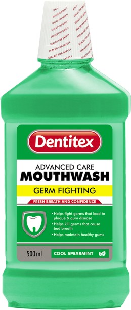 Dentitex Mouthwash Cool Spearmint 500ml - spearmint
