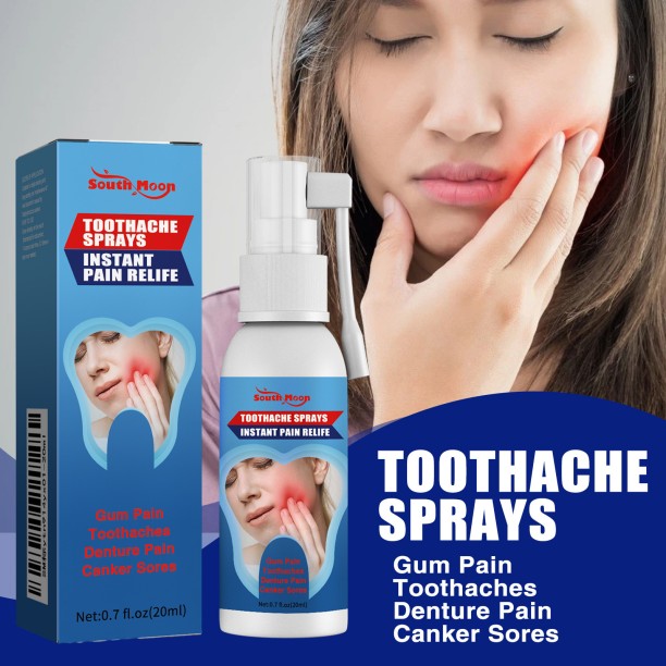 ZZBarer Tooth Pain Relief for Adults Spray - Mint flavor