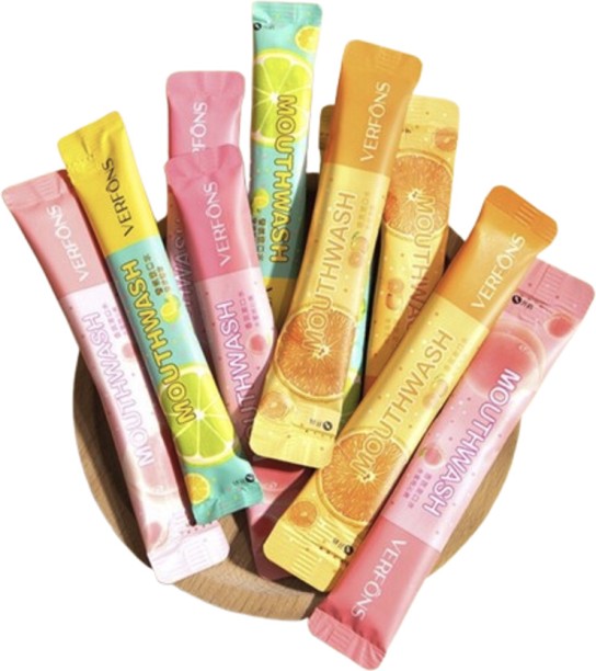 Alano Creative 20 pcs Portable Mouthwash - Fruit, Coffee