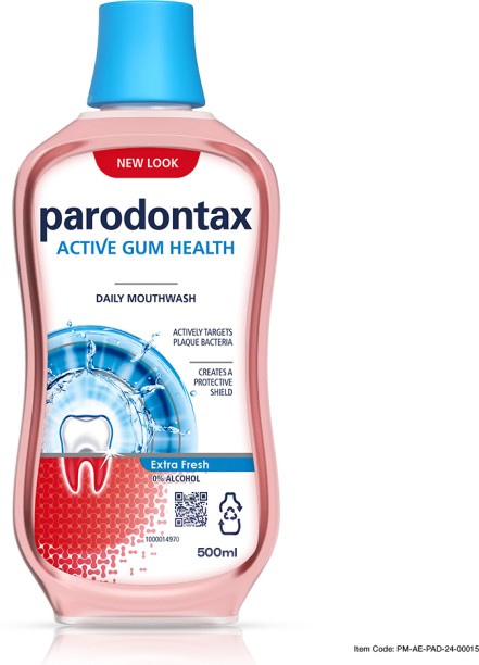 Parodontax Mouthwash Active Gum Health Mouth Wash - Extra Fresh