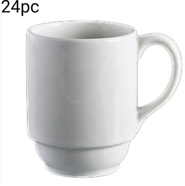 Crockery Centre Stack 280ml-24 Porcelain Coffee Mug