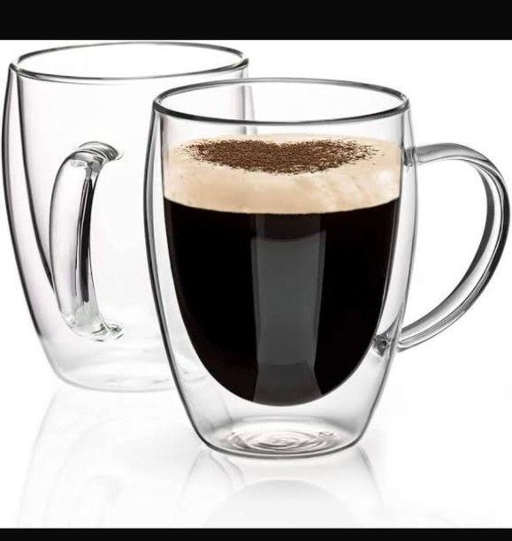 Double Wall - Glass Coffee Mug