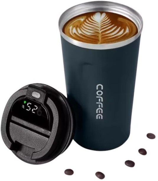 Coffee 510ml Vacuum with Temperature Display Stainless Steel Coffee Mug
