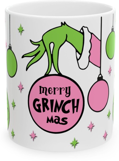 Isles Essentials Grinch Design 12 Ceramic Coffee Mug