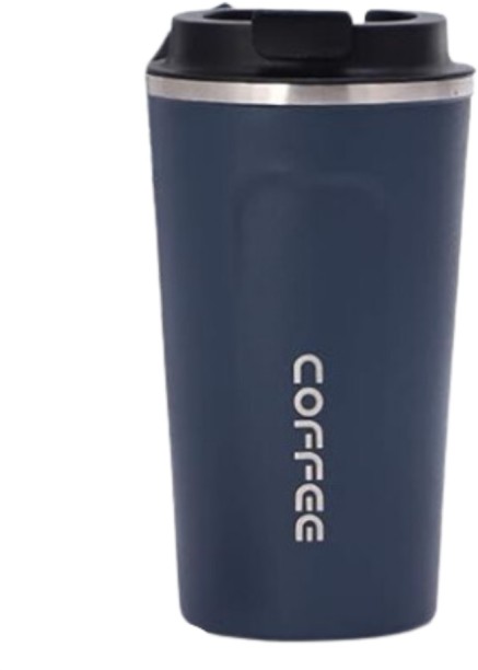 Generic F20-2-12 Dark Blue Temperature Display Coffee Cup Ceramic Coffee Mug