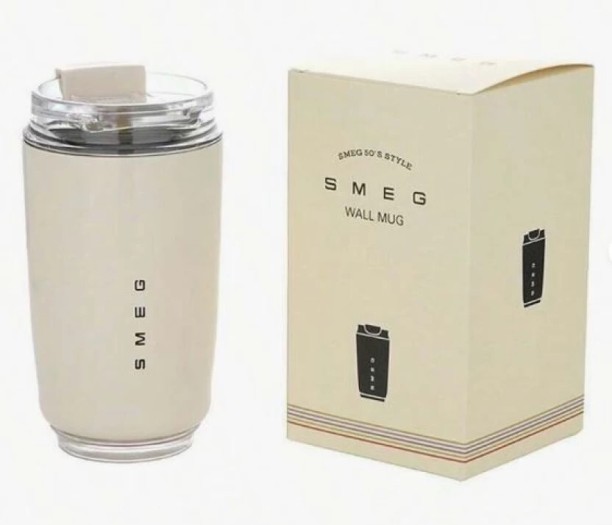SMEG Stainless steel mug Stainless Steel Coffee Mug